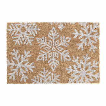 Coconut Doormat Snowflakes
