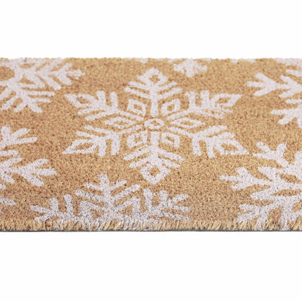 Coconut Doormat Snowflakes