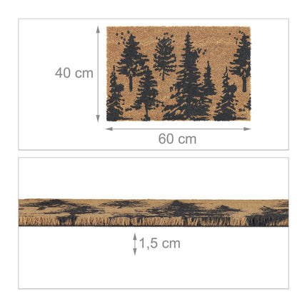 Coconut Doormat Tree