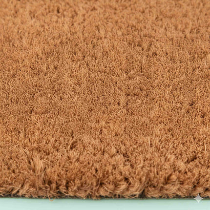Coconut Doormat Welcome Mat 80x50 cm, Non-Slip, Durable