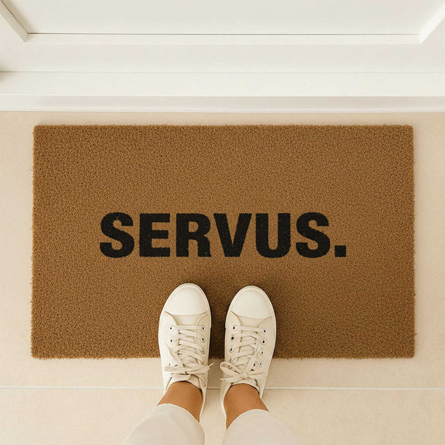 Coconut Doormat Welcome Mat 80x50 cm – Non-Slip, Durable