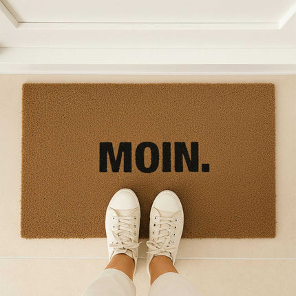 Coconut Doormat Welcome Mat 80x50 cm, Non-Slip, Durable