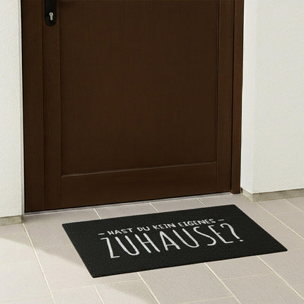 Coconut Doormat with Humorous Saying, 60 x 40 cm