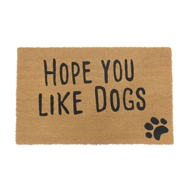 Coconut Fiber Animal Doormat, 80x50 cm, Indoor/Outdoor