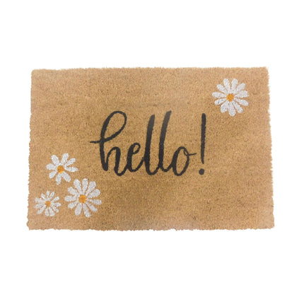 Coconut Fibre Non-Slip Welcome Mat – Indoor/Outdoor Use