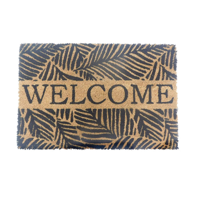Coconut Fibre Non-Slip Welcome Mat – Indoor/Outdoor Use