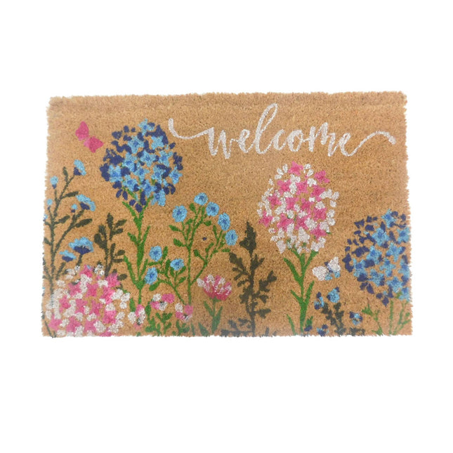 Coconut Fibre Welcome Mat – Non-Slip, Indoor/Outdoor Use