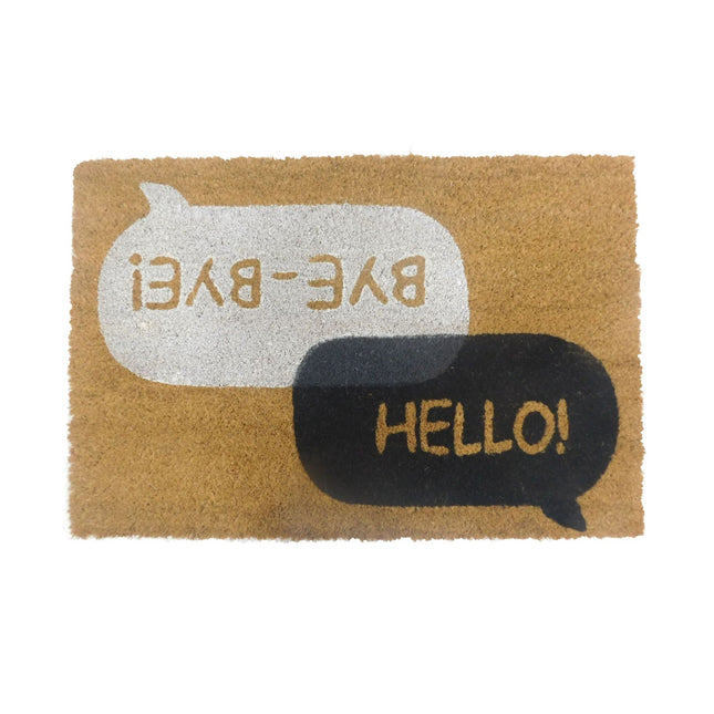 Coconut Fibre Welcome Mat – Non-Slip, Indoor/Outdoor Use