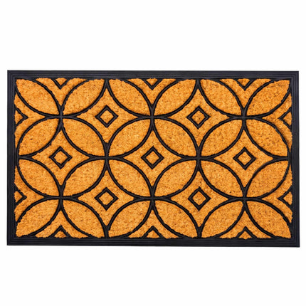 Coconut & Rubber Doormat, 75x45 cm, Non-Slip Backing
