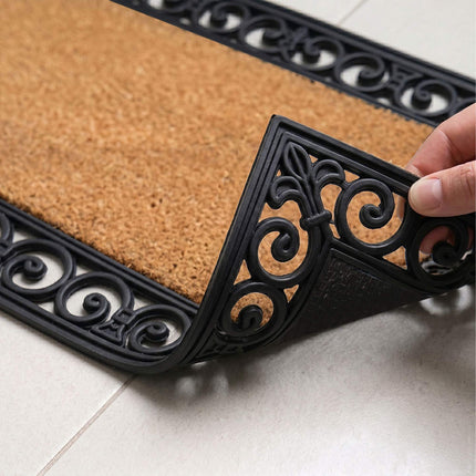 Coconut & Rubber Doormat, 75 x 45 cm, Non-Slip
