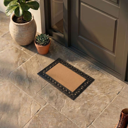 Coconut & Rubber Doormat, 75 x 45 cm, Non-Slip