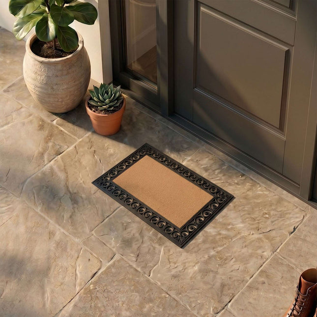 Coconut & Rubber Doormat, 75 x 45 cm, Non-Slip