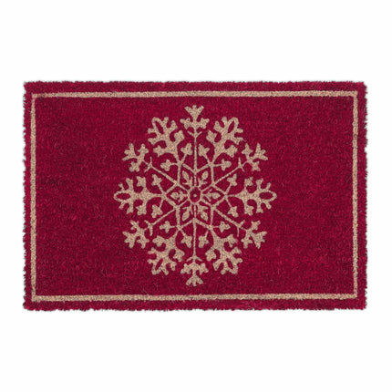 Coconut doormat "Snowflake