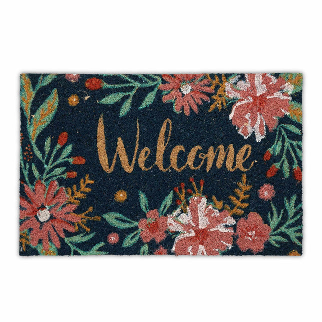 Coconut door mat Welcome