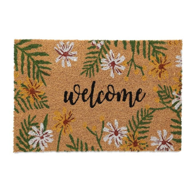 Coconut door mat "Welcome".