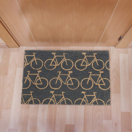 Coconut door mat bikes