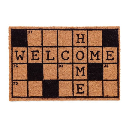 Coconut doormat crossword puzzle