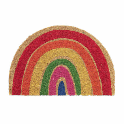 Coconut doormat rainbow