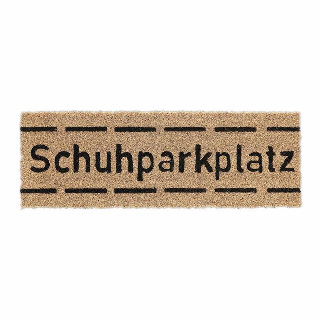 Kokosnoot deurmat schoen parkeerplaats smal