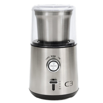 Coffee Grinder, 85g Capacity, 200W, Brushed Stainless Steel