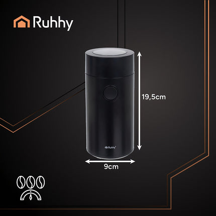 Coffee Grinder, Adjustable Settings, Stainless Steel