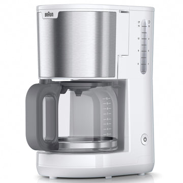 Coffee Maker, 1.5L Capacity, White