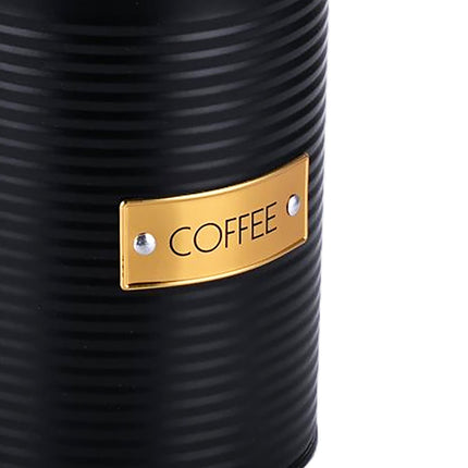 Coffee Storage Tin with Airtight Bamboo Lid