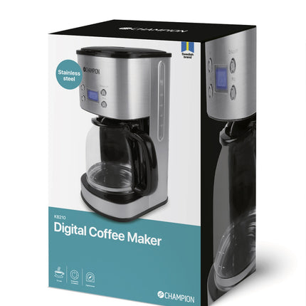 Coffee maker Digital 12-cup/1.5L KB210 Stainless