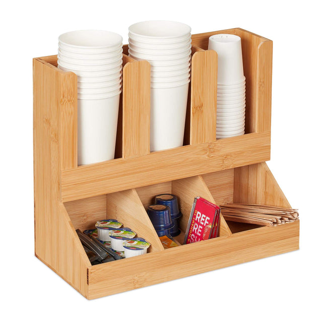 Koffie-organisatie 6 compartimenten