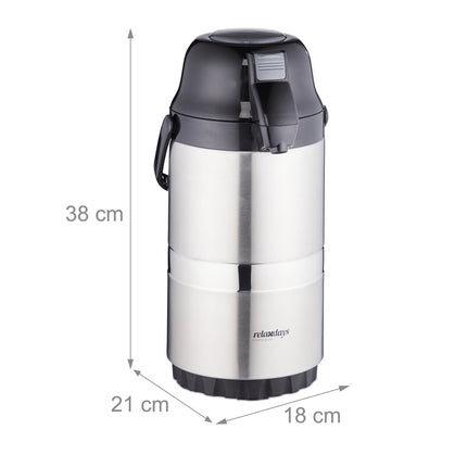 Coffee pump pot 2.2 liters