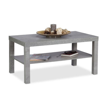 Coffee table in concrete look