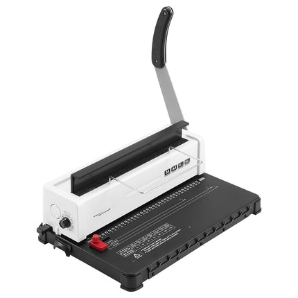 Coil Spiral Binding Machine, Manual 34-Hole, 120-Sheet