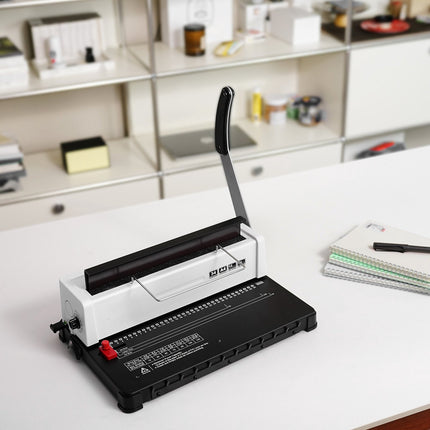 Coil Spiral Binding Machine, Manual 34-Hole, 120-Sheet