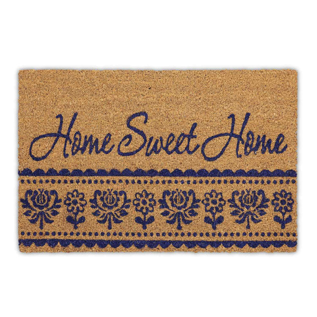 Coir Doormat with Slip-Resistant PVC Backing