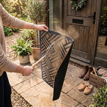 Coir & PVC Doormat, 60x40 cm, Non-Slip, Indoor/Outdoor