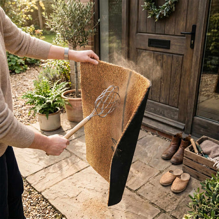 Coir Welcome Doormat, Non-Slip, 60x40 cm