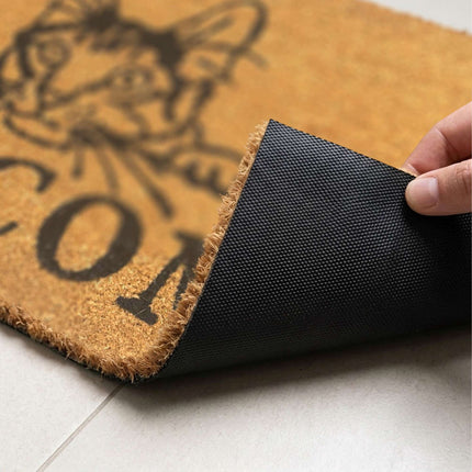 Coir Welcome Doormat, Non-Slip, 60x40 cm