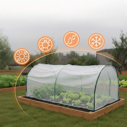 Cold Frame with PE Film for Raised Beds and Early Crops
