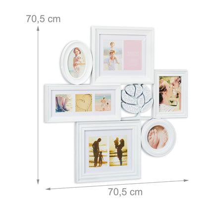 Collage photo frame for 10 photos