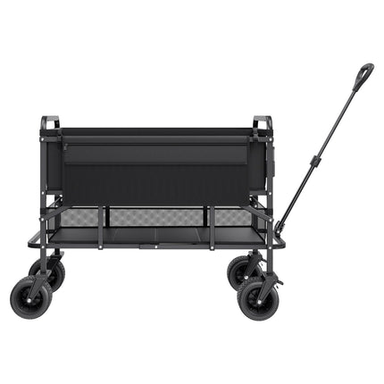 Collapsible Double Decker Wagon, 400L, 450 lb Capacity