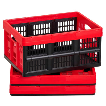 Collapsible Storage Bins 32L, 3-Pack, Stackable