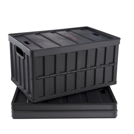 Collapsible Storage Bins with Lids, 65L, 3-Pack