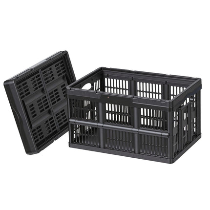Collapsible Storage Crates 45L, 3-Pack, Stackable