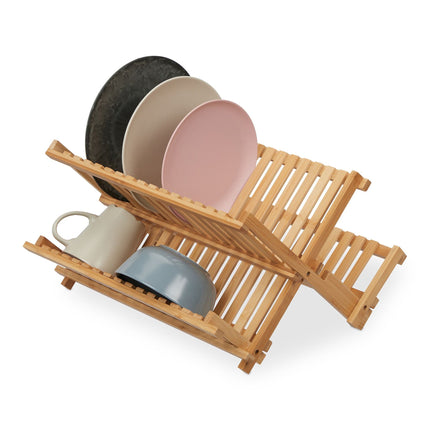 Collapsible bamboo drain pipe
