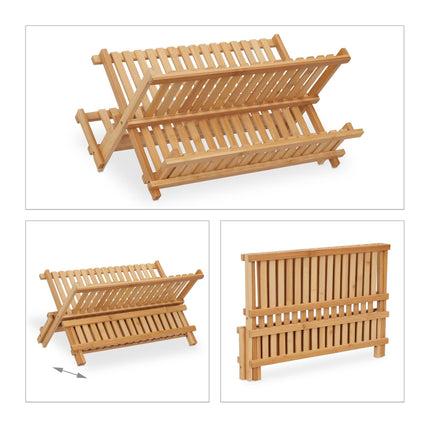 Collapsible bamboo drain pipe