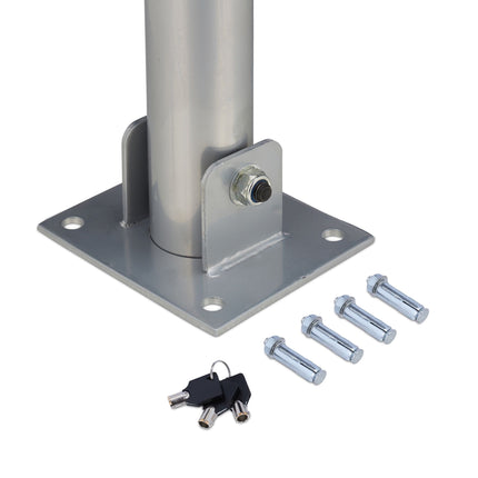 Collapsible barrier post