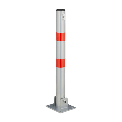 Collapsible barrier post