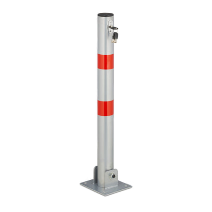 Collapsible barrier post