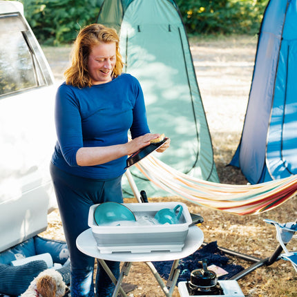 Collapsible basket for camping 7 L