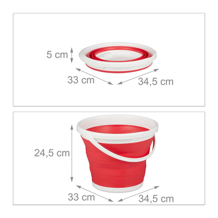 Collapsible bucket 10 litres